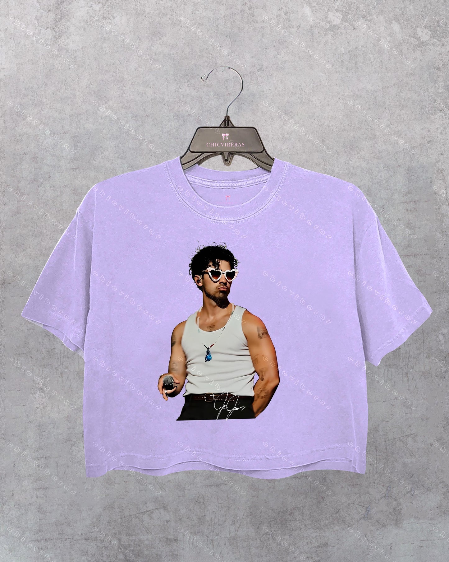20th Anniversary Of Jonas Crop Shirt