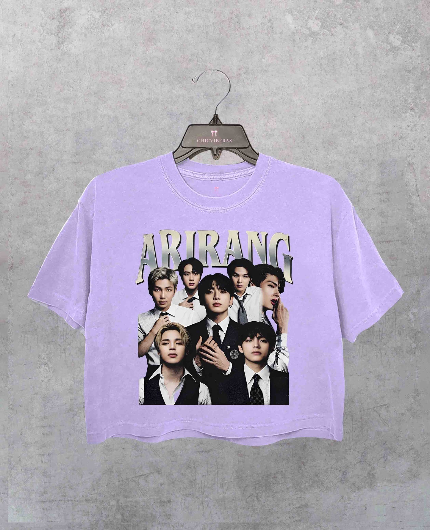 BTS World Tour 2026 Crop Shirt