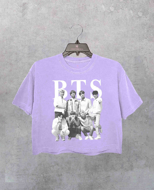 BTS Concert 2026 Crop Shirt