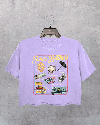 Jonas Brothers Greetings From Your Hometown Crop Shirt