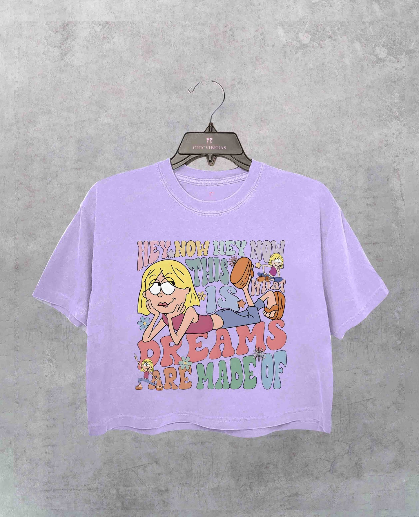 This Is What Dreams Are Made Of Lizzie McGuire Crop Shirt