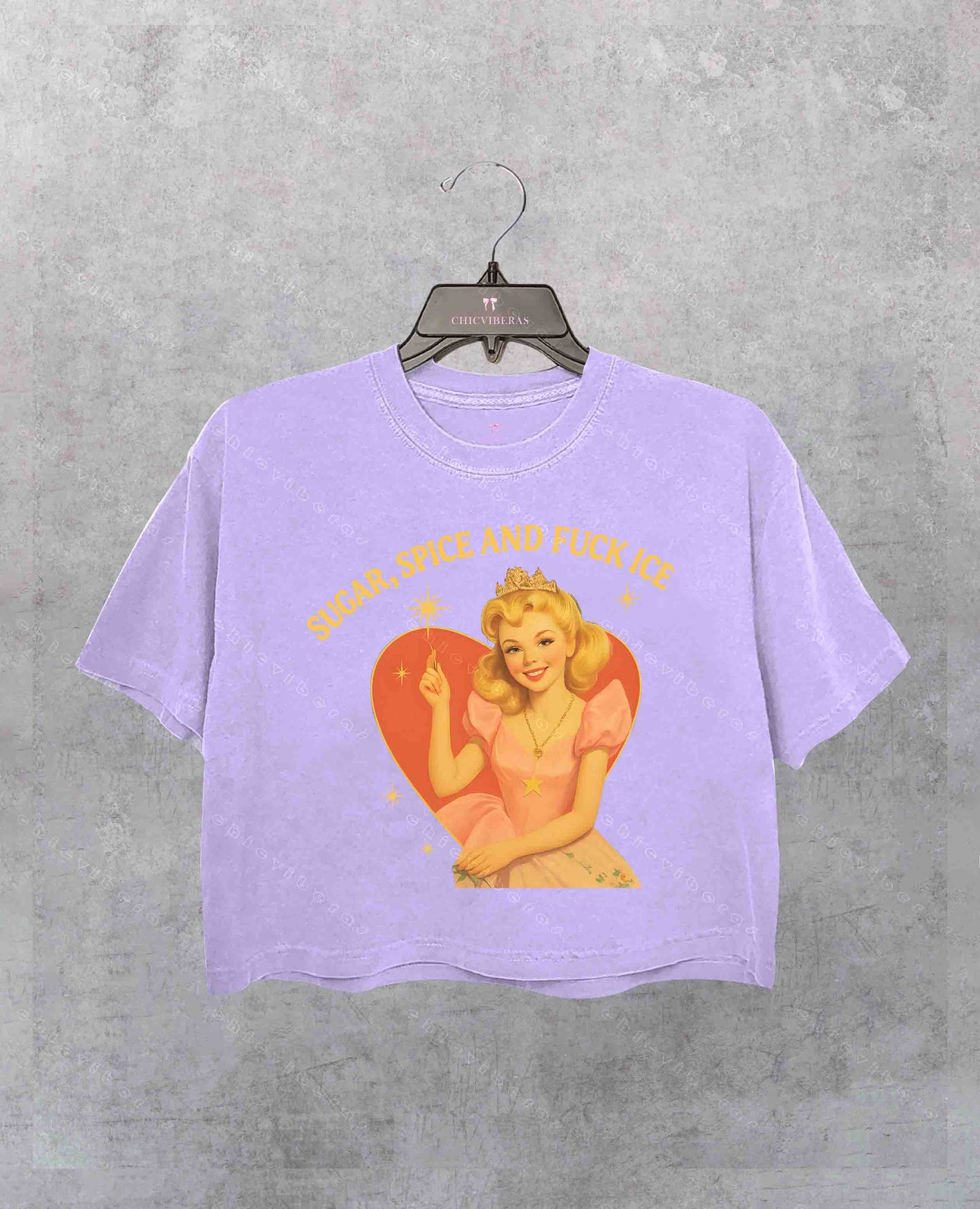 Sugar Spice and F*ck ICE Crop Shirt
