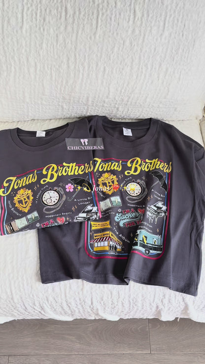 Jonas Brothers Greetings From Your Hometown Crop Shirt