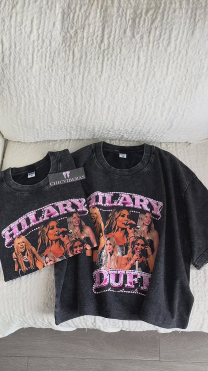 Hilary Duff The Lucky Me Tour 2026 Crop Shirt