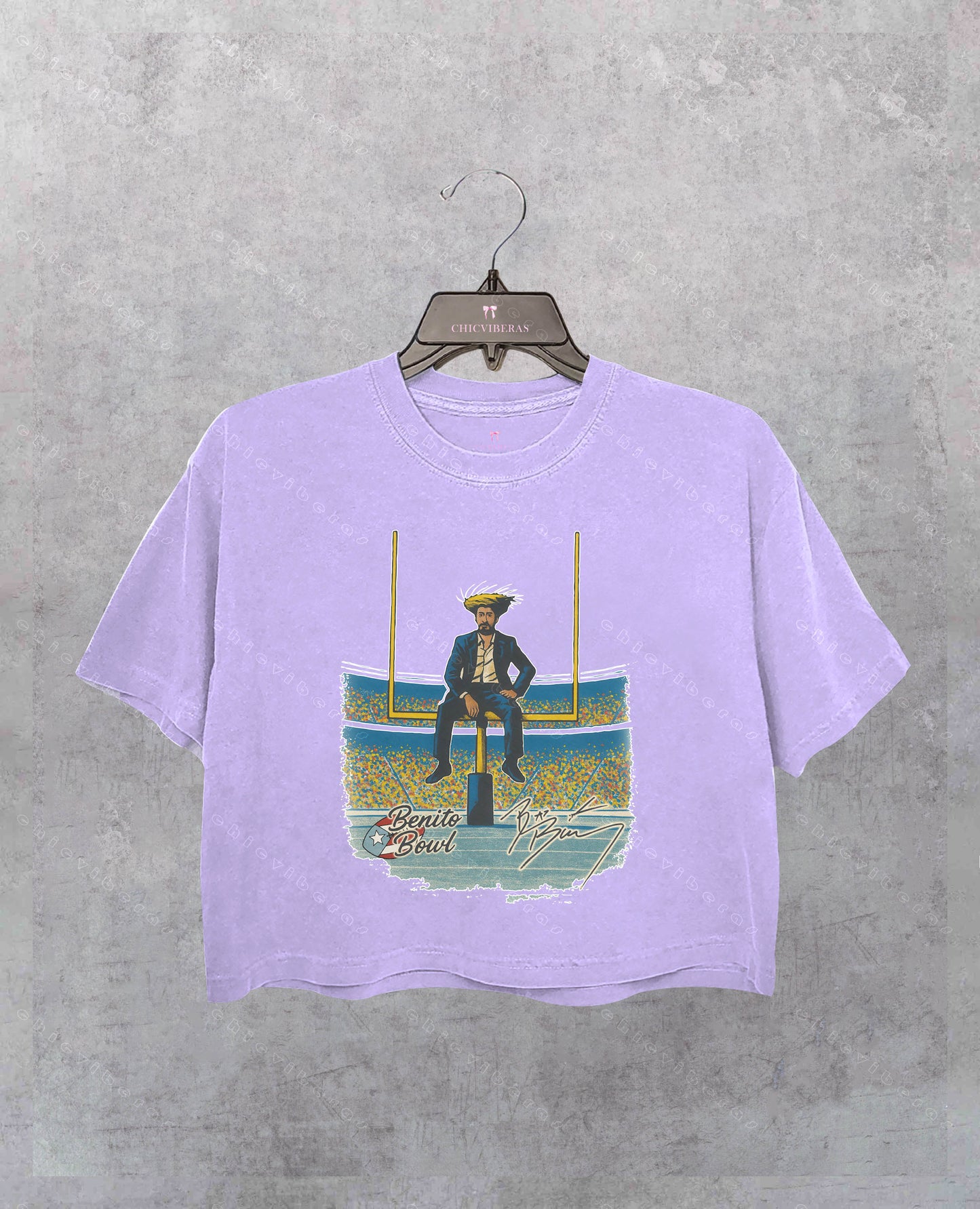 Vintage Benito Bowl LX Crop Shirt