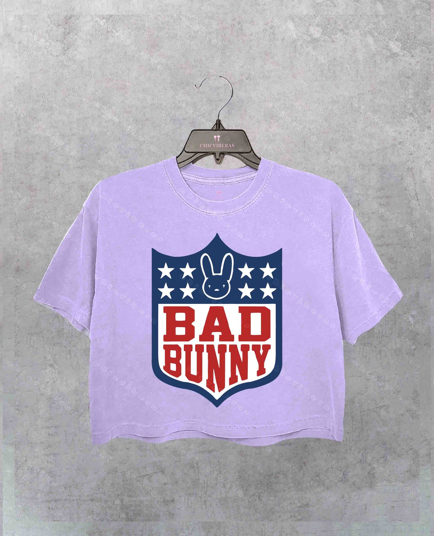 Bad Bunny Football Crop Shirt
