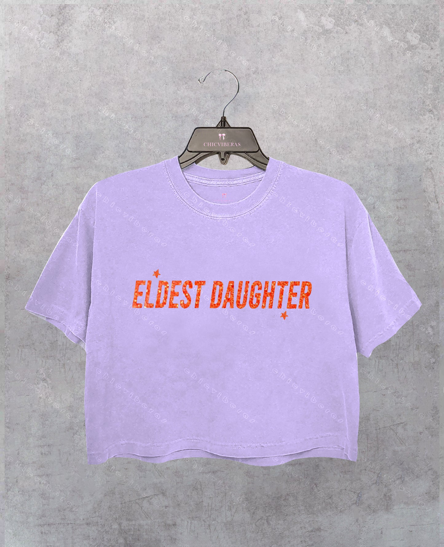 Eldest Daughter Showgirl Era Inspired Crop Shirt