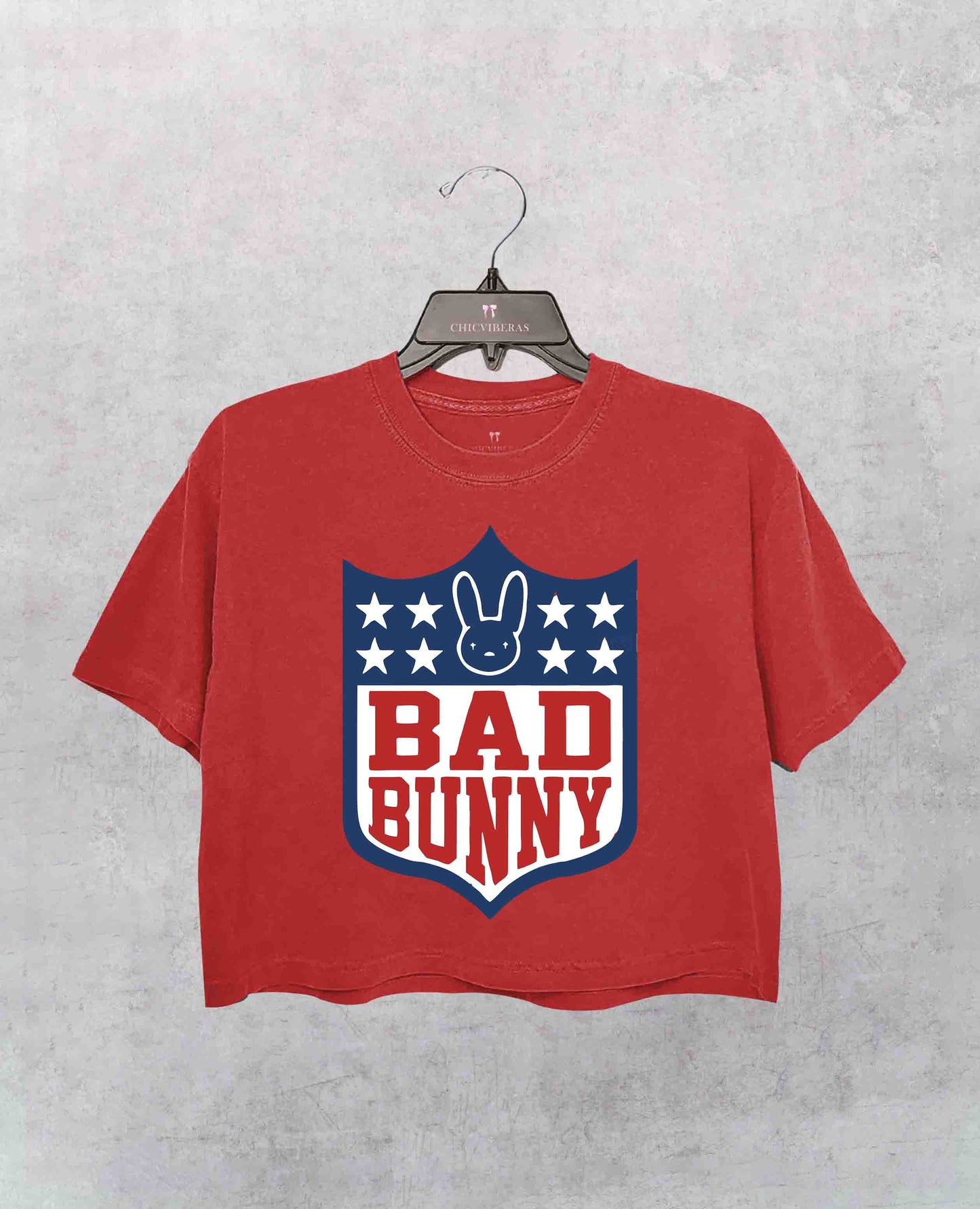 Bad Bunny Football Crop Shirt