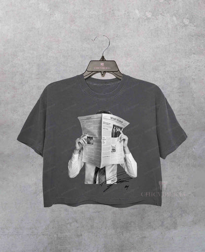 Jungkook Music Kpop Crop Shirt