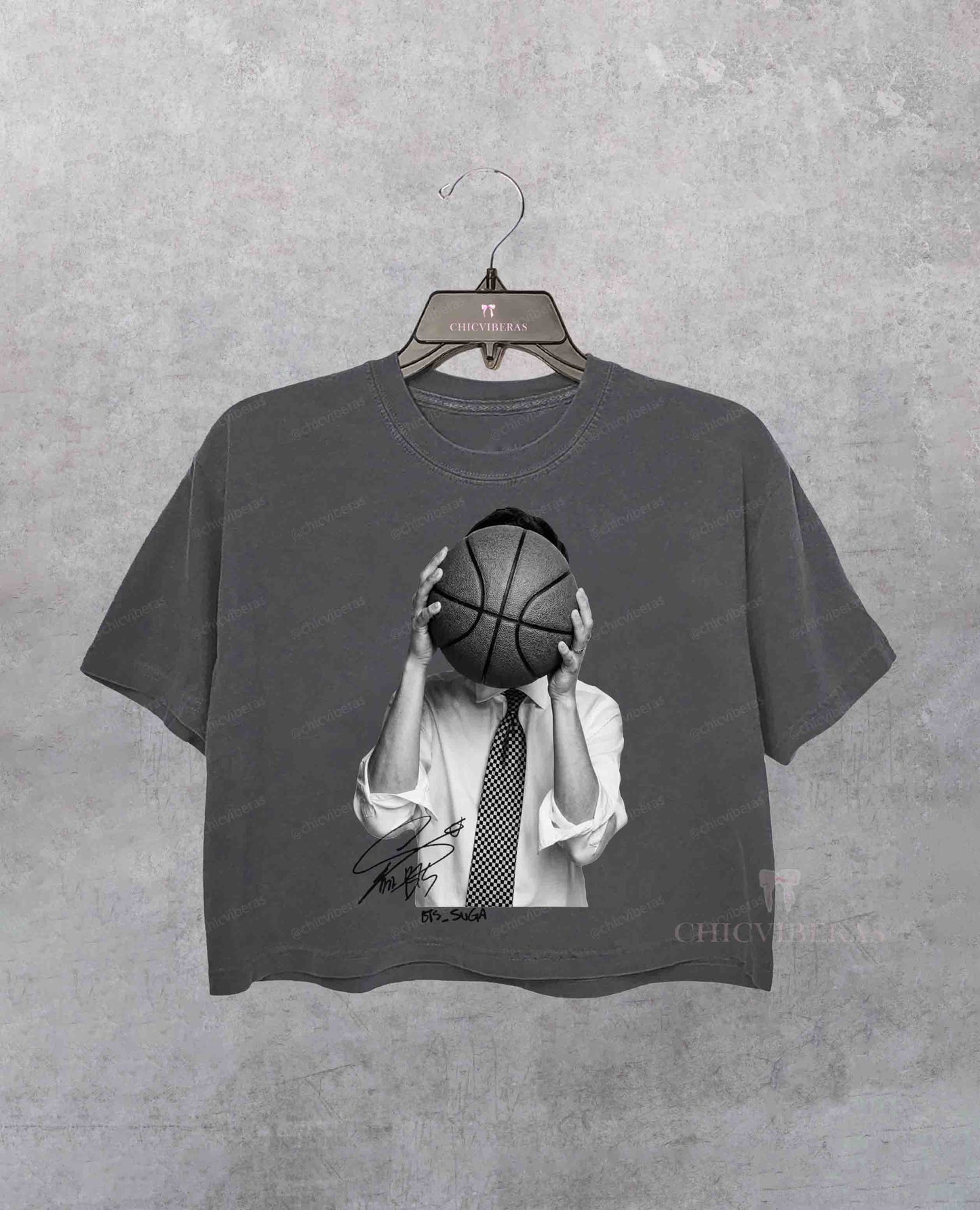 Jungkook Music Kpop Crop Shirt