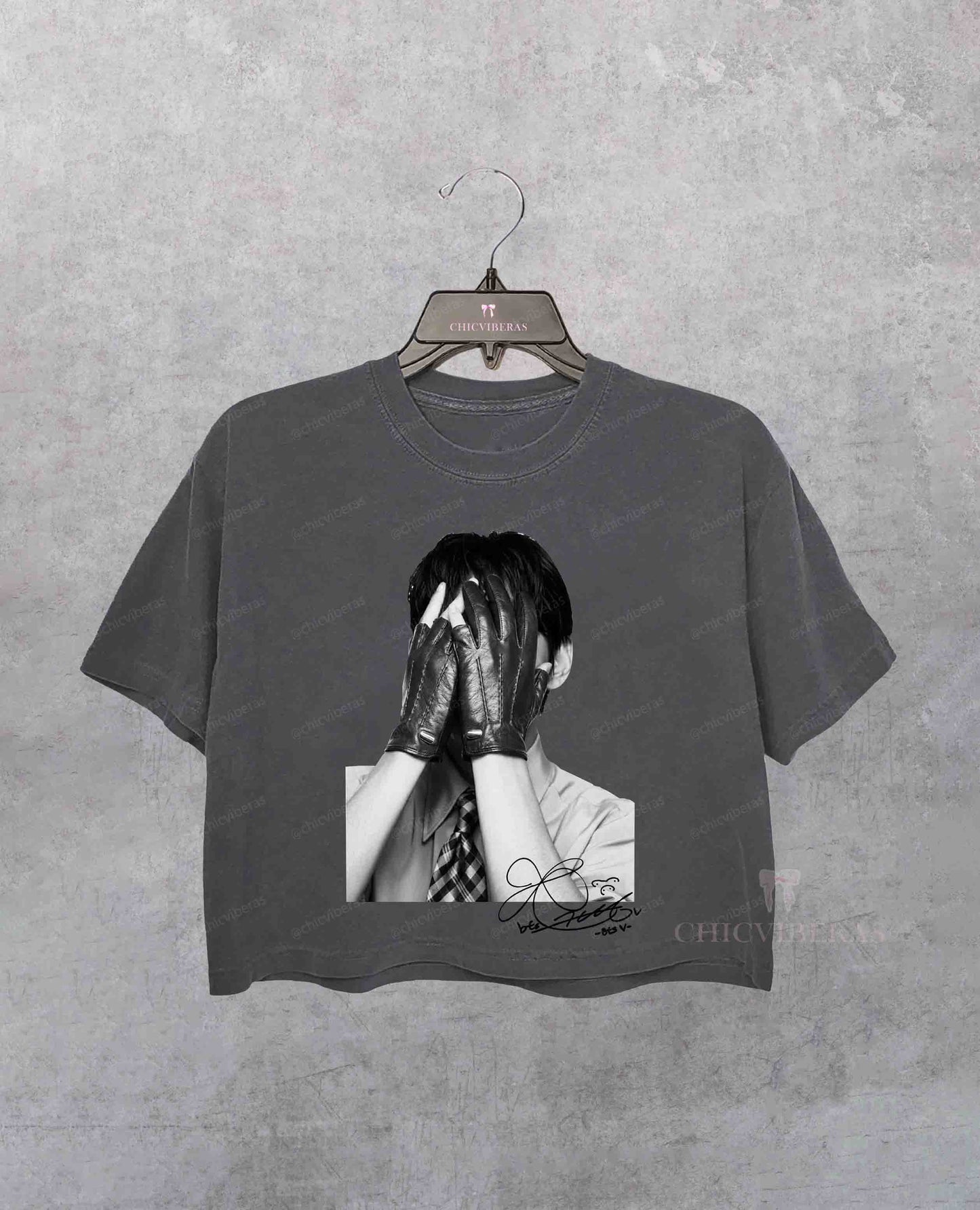 Jungkook Music Kpop Crop Shirt
