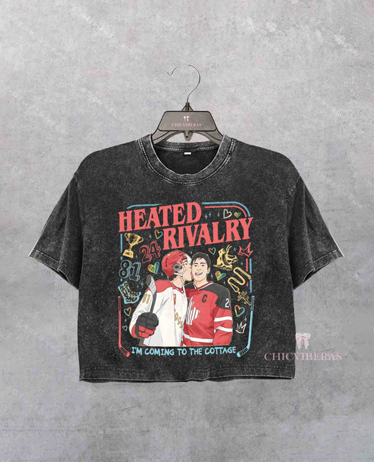 I’m Coming To The Cottage Rozanov Heated Rivalry Crop Shirt