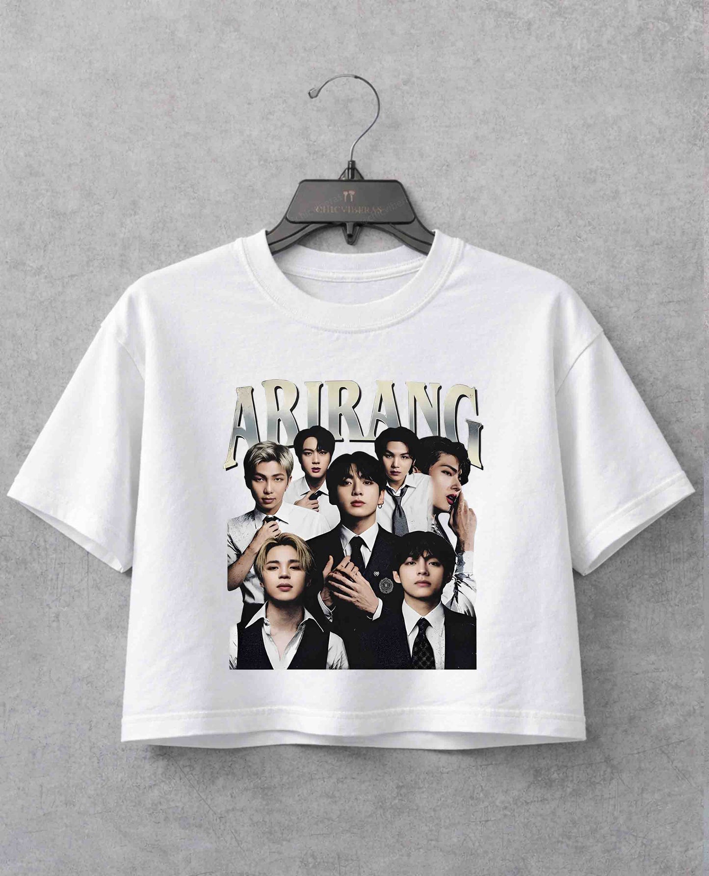 BTS World Tour 2026 Crop Shirt