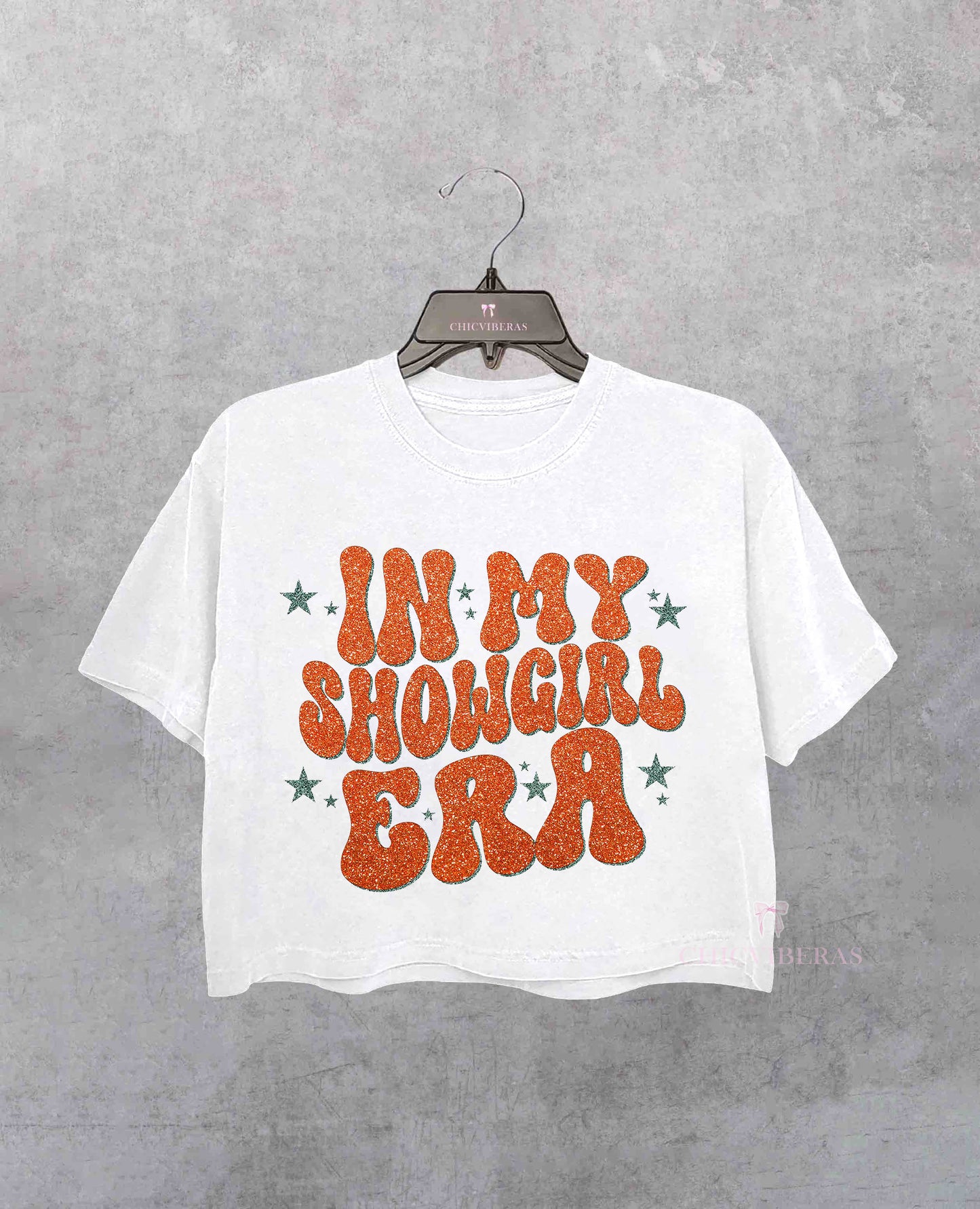 Vintage In My Showgirl Era nspired Crop Shirt