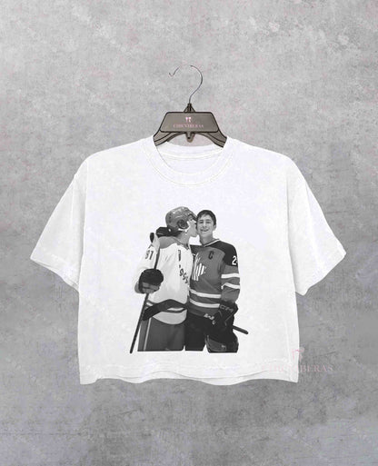 Hudson Williams Connor Storrie Crop Shirt