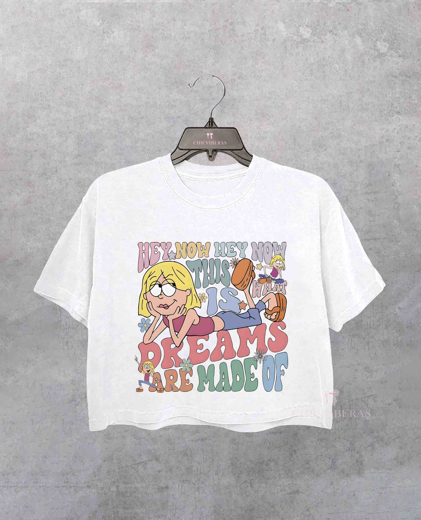 This Is What Dreams Are Made Of Lizzie McGuire Crop Shirt