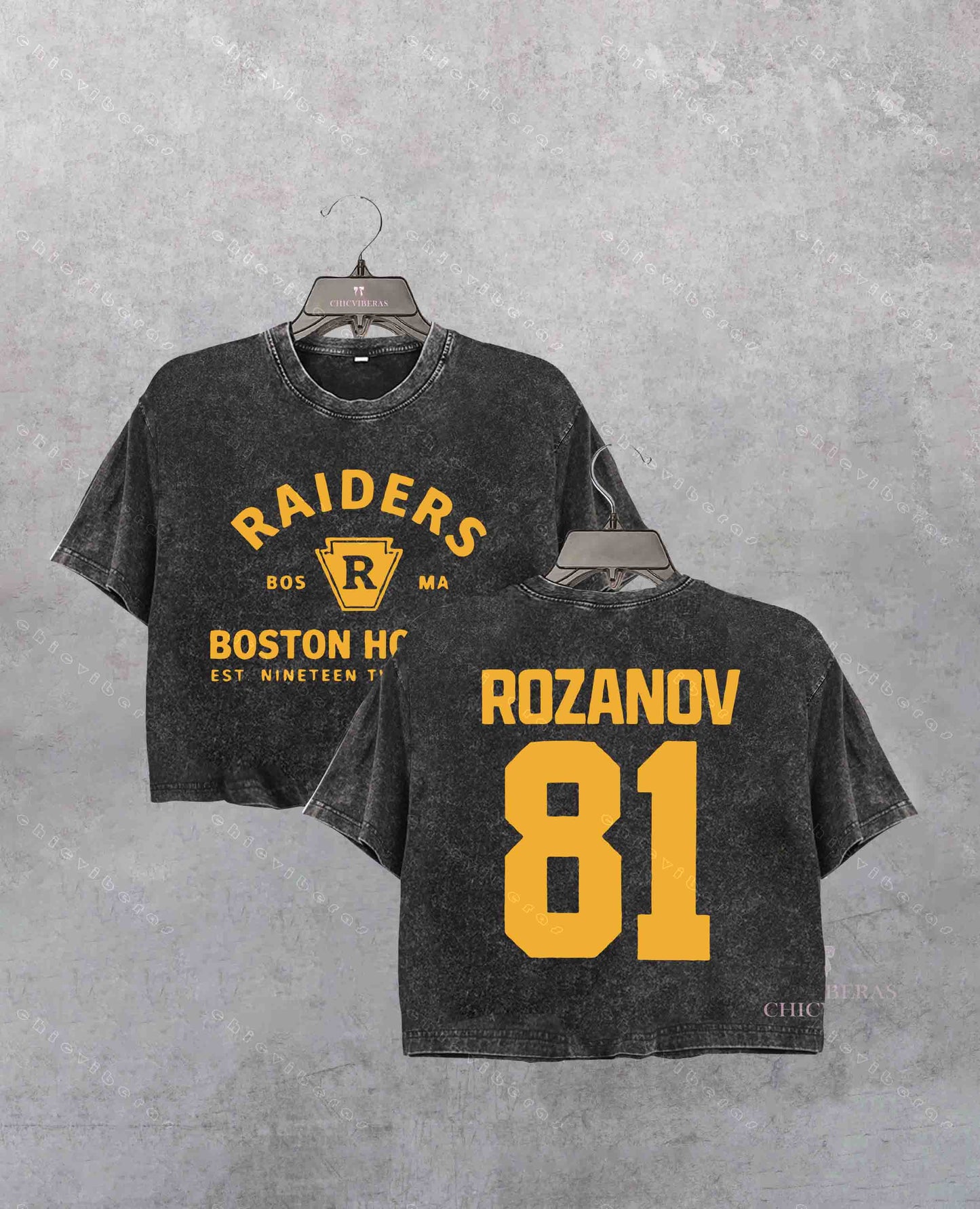 Rozanov 81 - Boston Crop Shirt