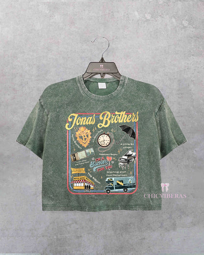 Jonas Brothers Greetings From Your Hometown Crop Shirt