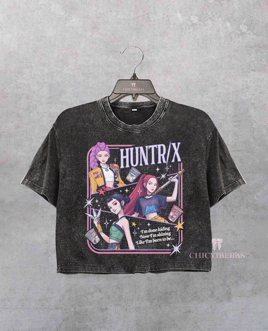 Kpop Demon Hunters Huntrix Girl Crop Shirt