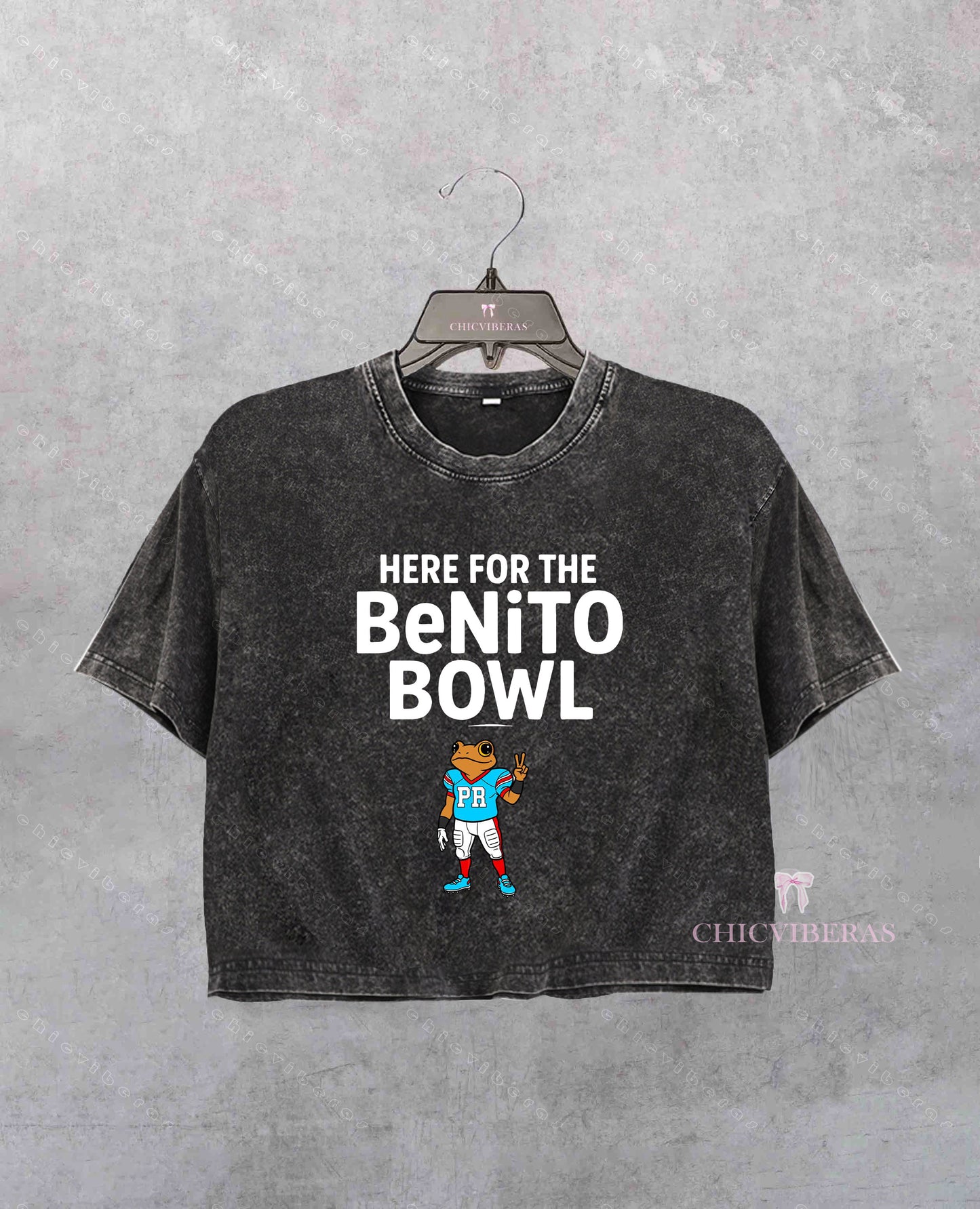 DTMF Bad Bunny Super Bowl Crop Shirt
