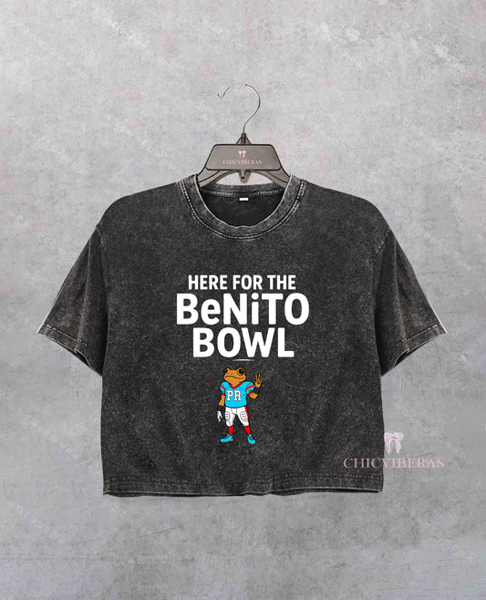 DTMF Bad Bunny Super Bowl Crop Shirt