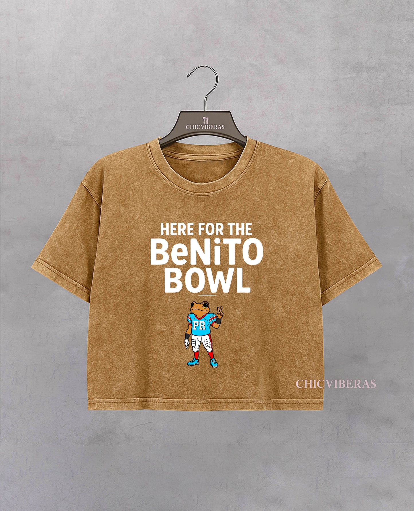 DTMF Bad Bunny Super Bowl Crop Shirt