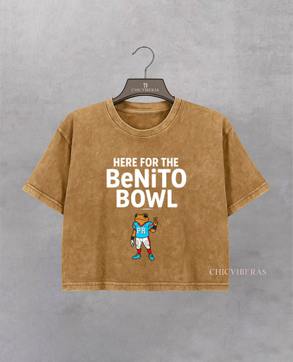 DTMF Bad Bunny Super Bowl Crop Shirt