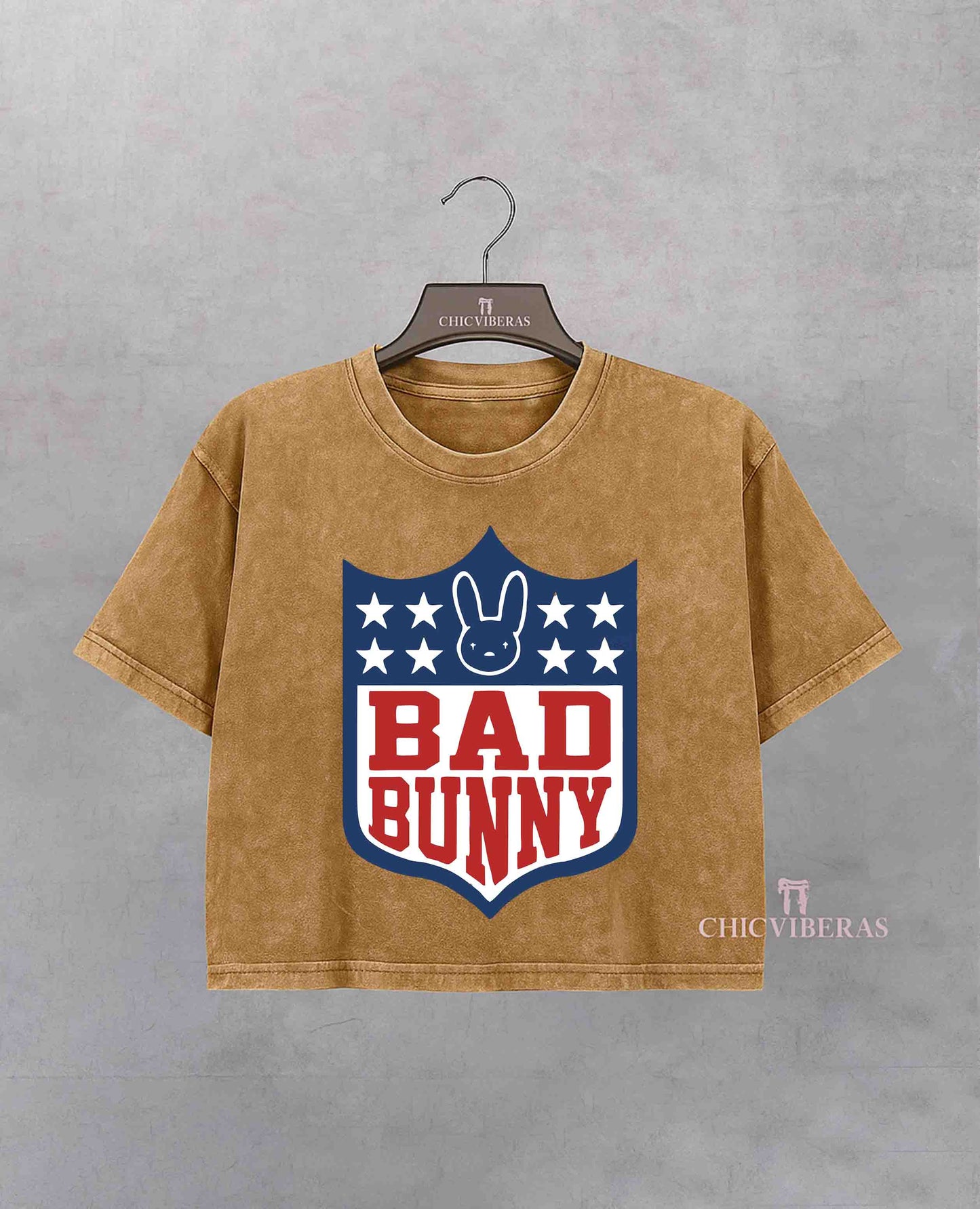 Bad Bunny Football Crop Shirt