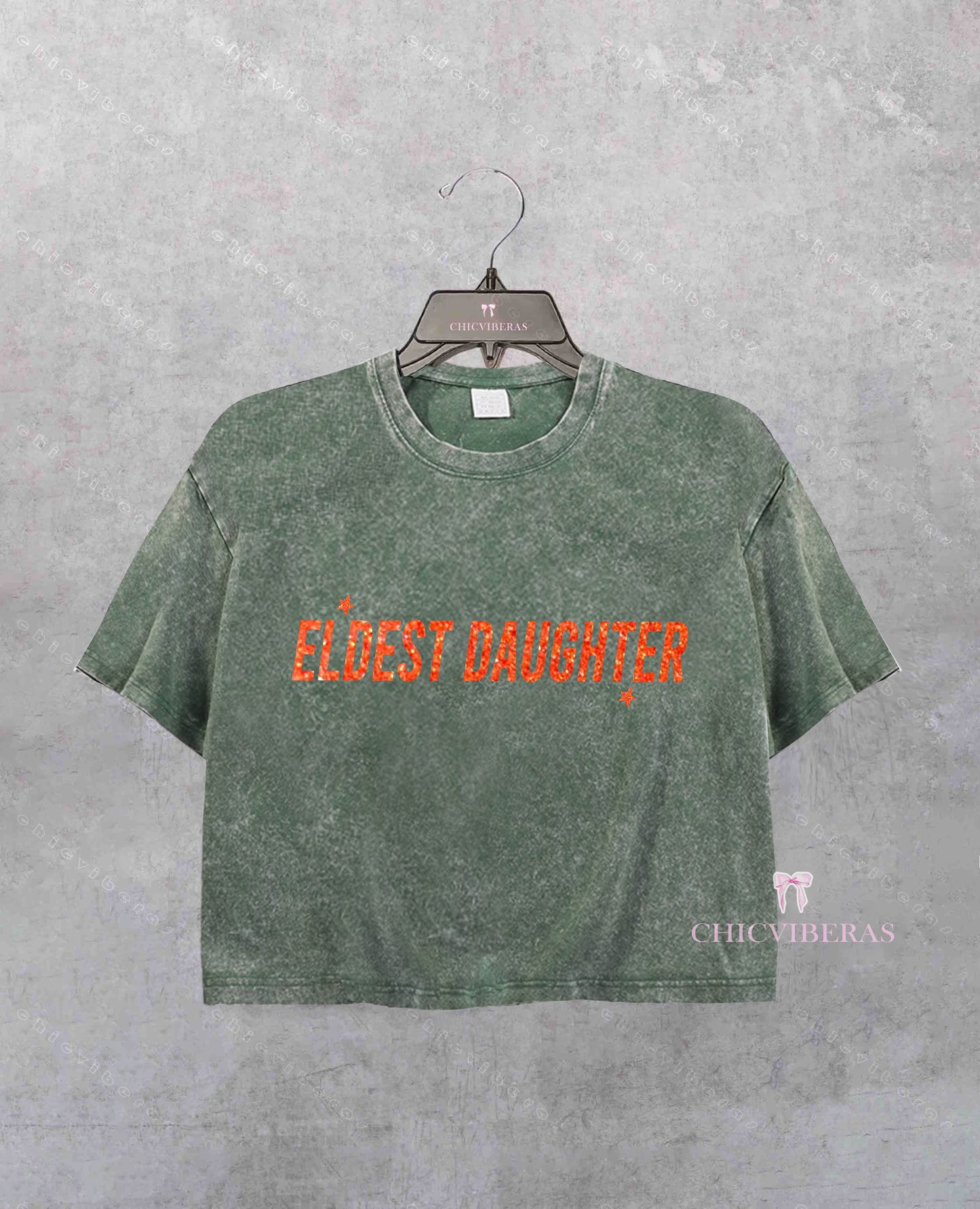 Eldest Daughter Showgirl Era Inspired Crop Shirt