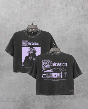 Obsession Movie 2026  Curry Barker Gothic Horror Crop Shirt