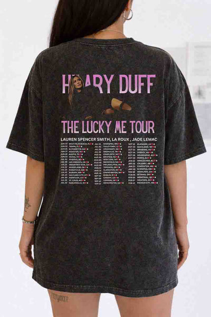 Hilary Duff The Lucky Me Tour 2026 Tee
