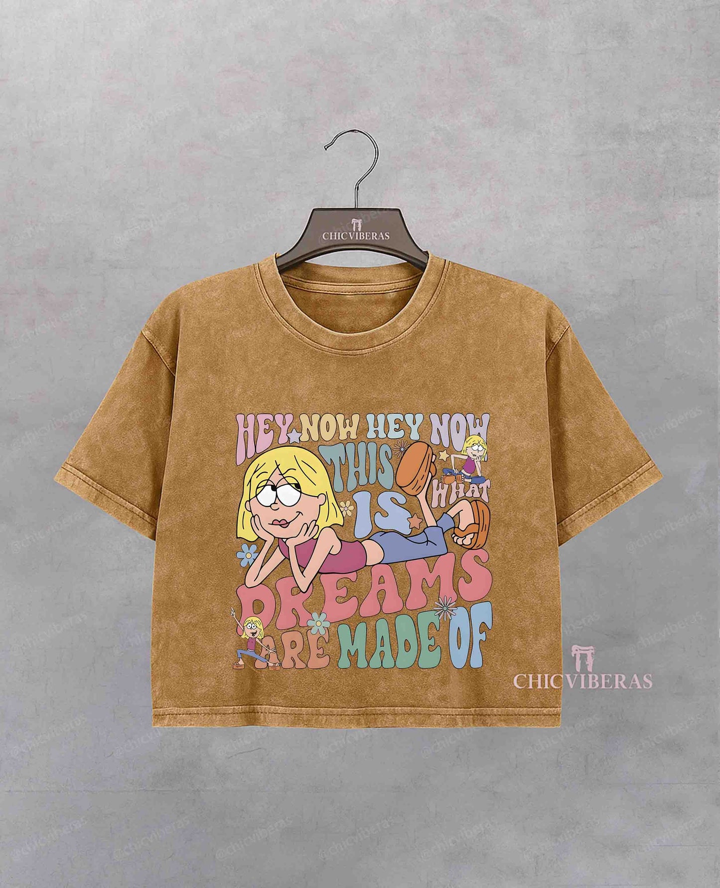 This Is What Dreams Are Made Of Lizzie McGuire Crop Shirt
