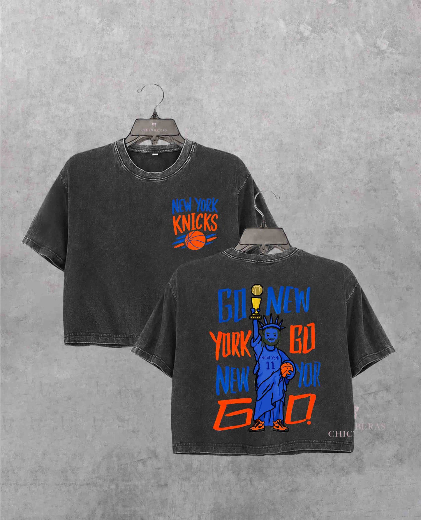 Go New York Go New York Basketball Crop Shirt