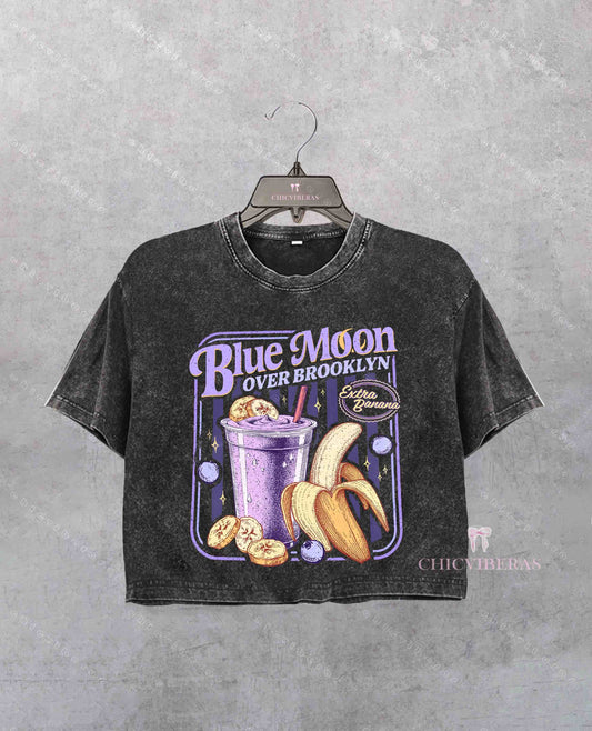 Blue Moon Over Brooklyn Heated Rivalry Crop Shirt