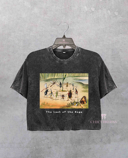 The Last Of The Bugs Crop Shirt