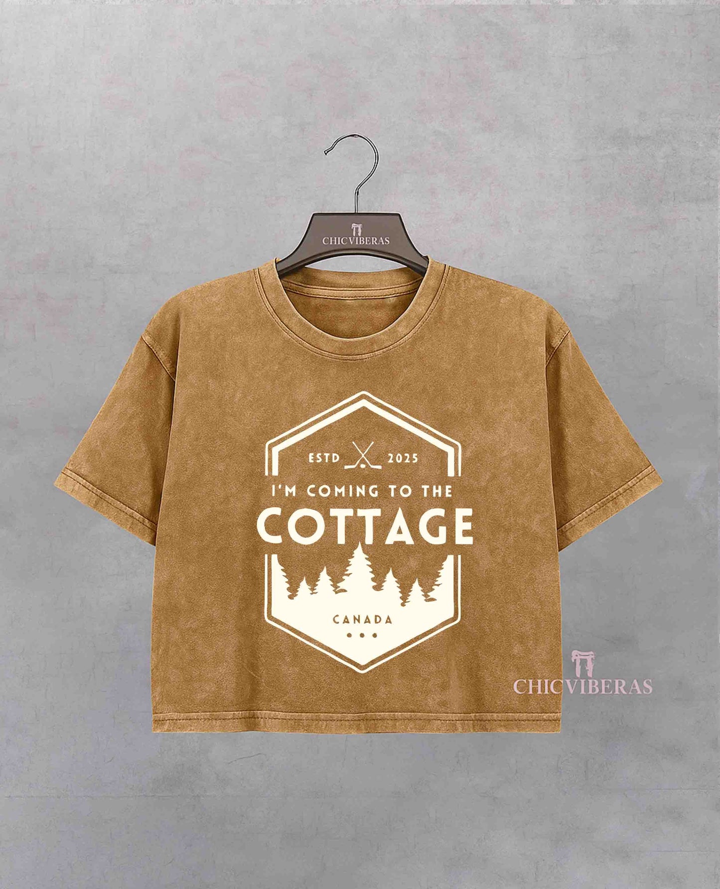 Heated Rivalry I'm Coming to the Cottage Crop Shirt