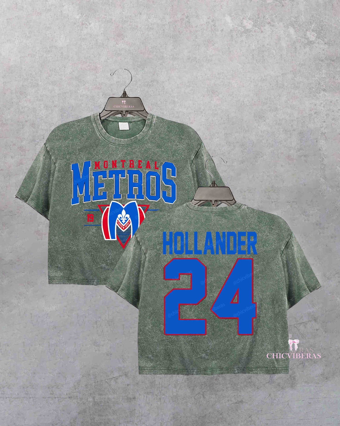 Montreal Metros Heated Rivalry Hockey Crop Shirt