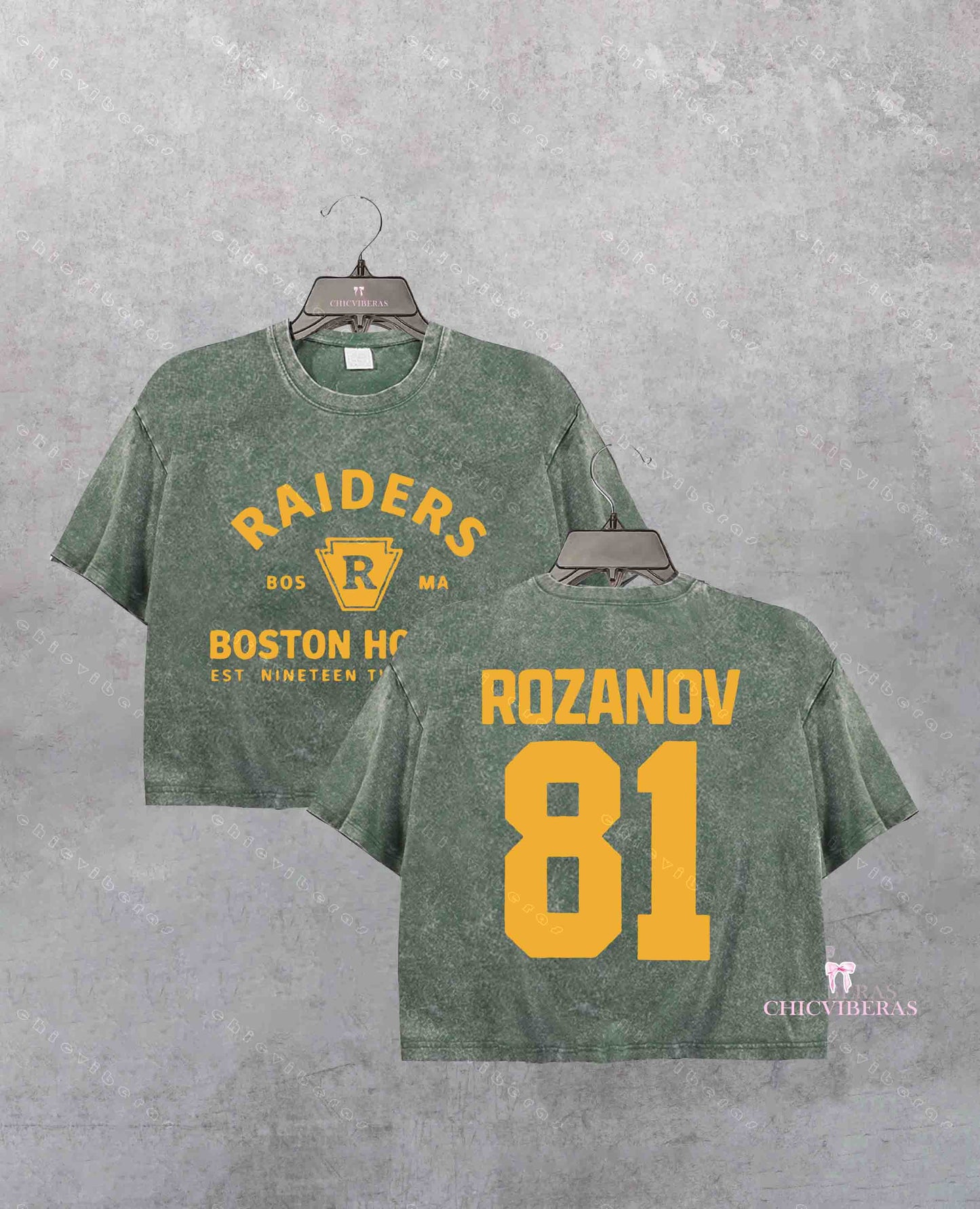 Rozanov 81 - Boston Crop Shirt
