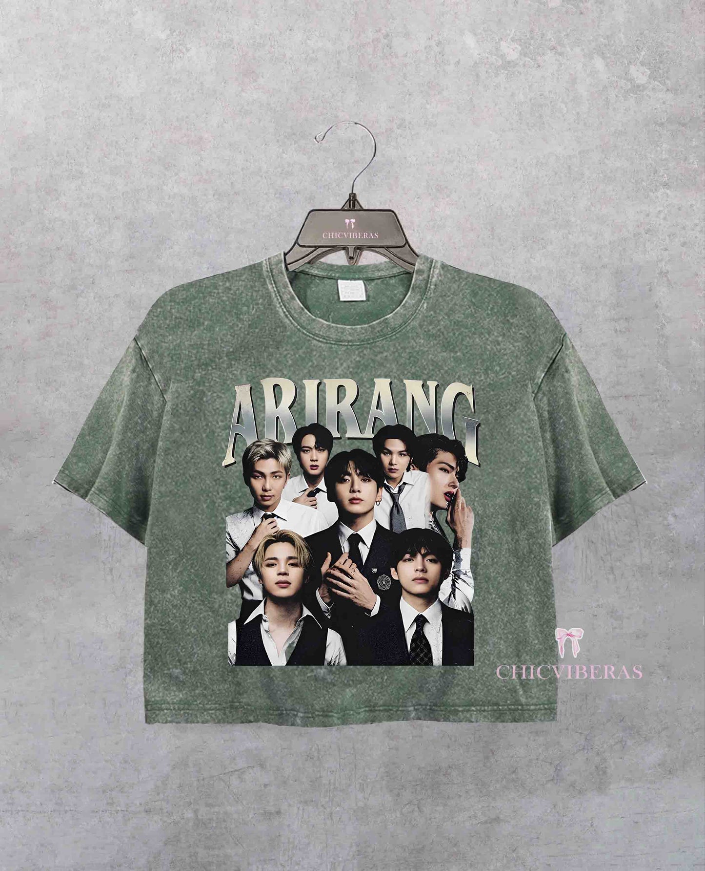 BTS World Tour 2026 Crop Shirt