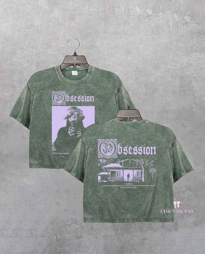 Obsession Movie 2026  Curry Barker Gothic Horror Crop Shirt