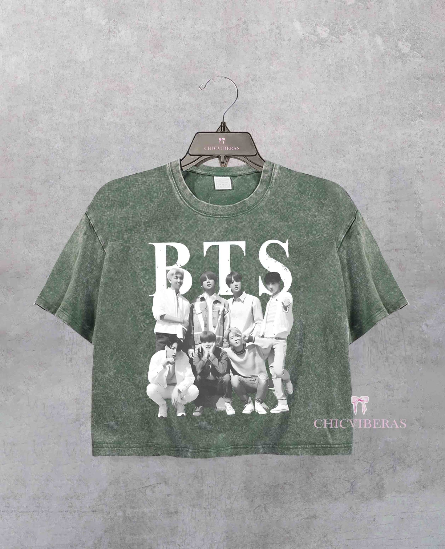 BTS Concert 2026 Crop Shirt