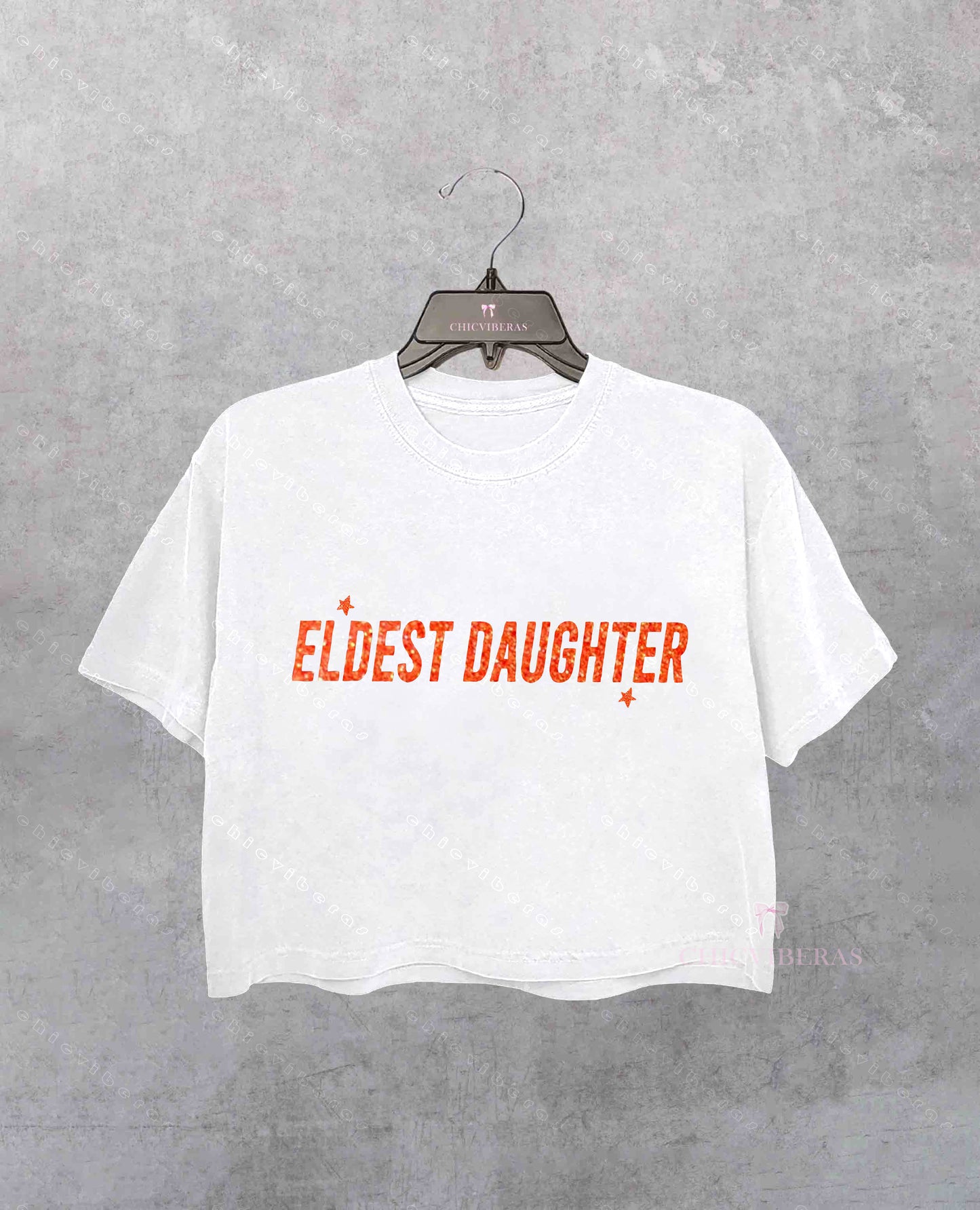 Eldest Daughter Showgirl Era Inspired Crop Shirt