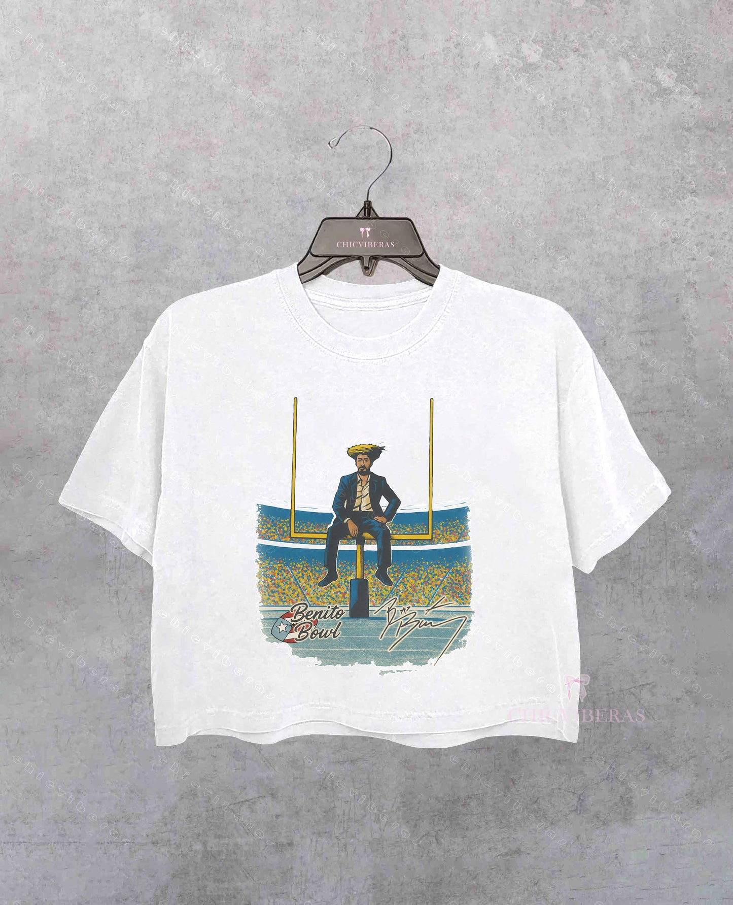 Vintage Benito Bowl LX Crop Shirt