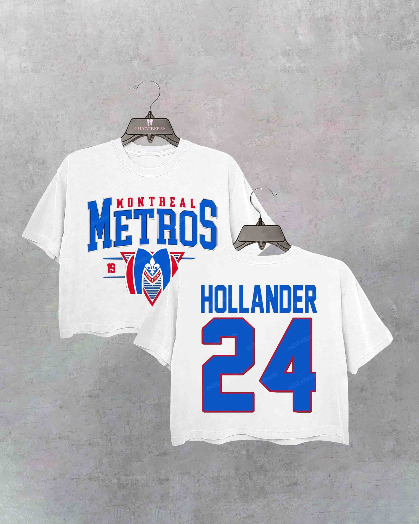 Montreal Metros Heated Rivalry Hockey Crop Shirt